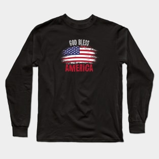 God Bless America Long Sleeve T-Shirt